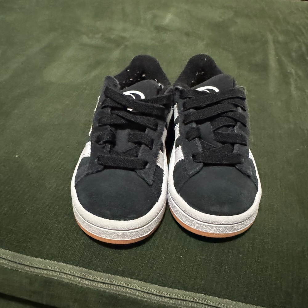 adidas Kids Black and White Sneakers